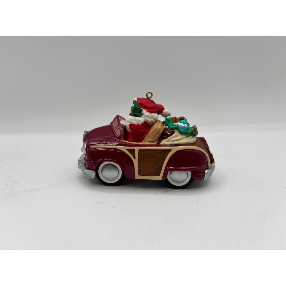 Hallmark Keepsake 1987 Vintage Santa's Woody 9th in Here Comes Santa Series